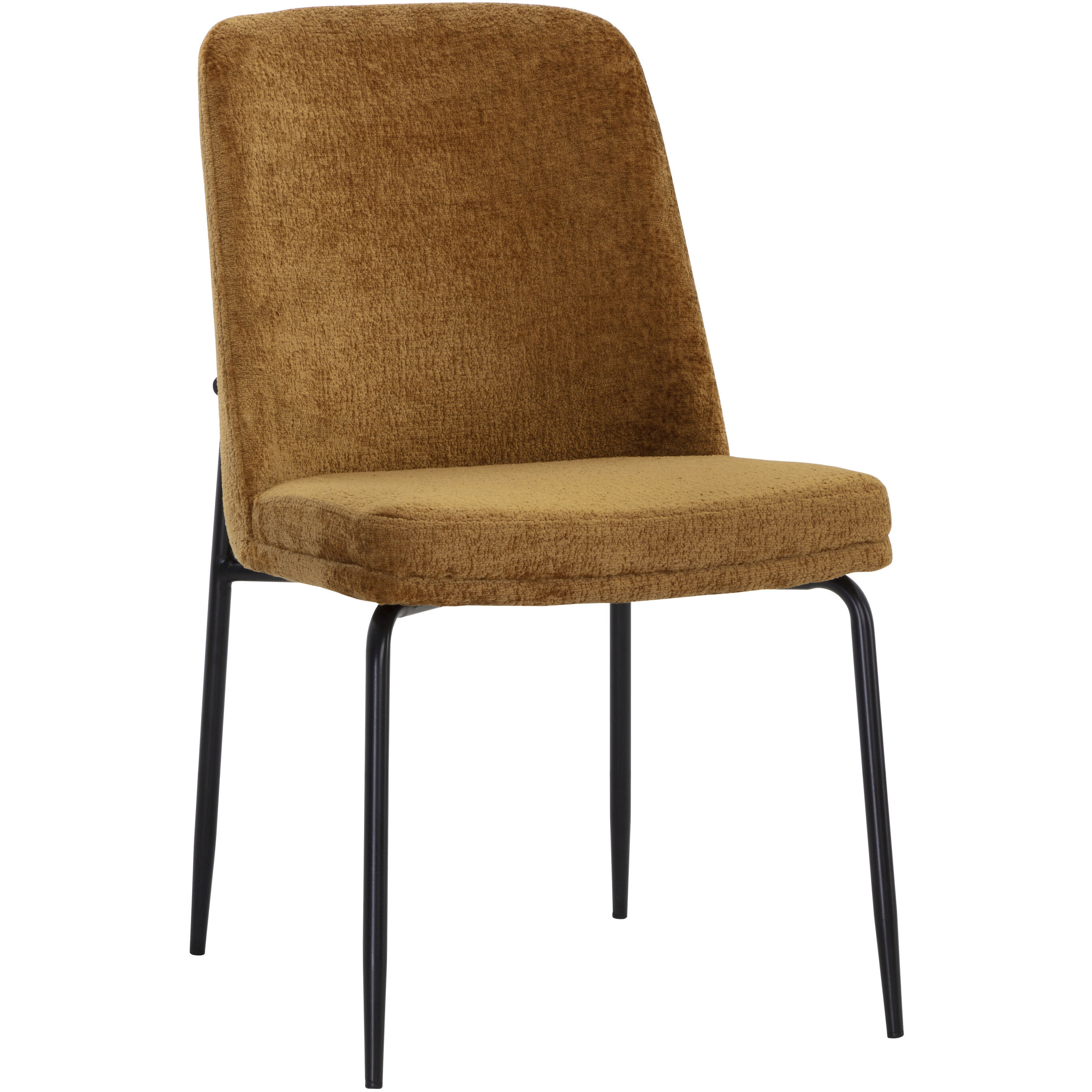 Zeke Black / Bergen Marmalade Dining Chair, Set Of 2